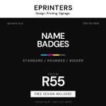 Name Badges