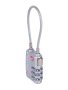 CELLINI Accessories Tsa Cable Lock Silver