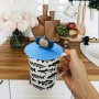 Versatile Cartoon Silicone Cup Lid - Leakproof & Dustproof Perfect For Ceramic Tea & Water Cups Multi-use Seal Freshness Cover For Home Kitchen Decor