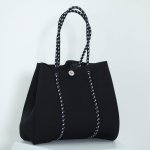 Neoprene Tote Bag Medium - Noir