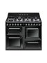 Smeg 110cm Gas/electric Victoria Cooker Black Tr4110bl1