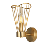 Sensu Metal Wall Light Gold Black - Black