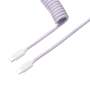 Coiled Aviator Cable - Light Purple/straight