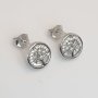 Tree Of Life Earrings Cz