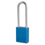 Lockout Padlock Blue Long Shackle Alum 40MM