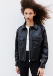 Coated Jacket - Black