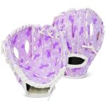 Ausletie Kids Baseball Glove Softball Gloves Kids Girls Toddlers Baseball Softball Mitt 9"-10.5" T-ball Gloves For Training An