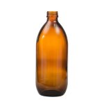 500ML Amber Glass Generic Bottle