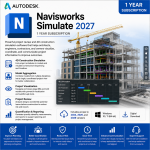 Autodesk Navisworks Simulate 2027 - 1 Year Subscription