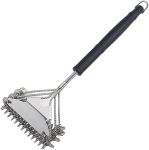 Grill Brush And Scraper For Outdoor Grill