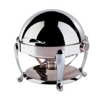 Chafing Dish Euri Round Roll Top 18 10 S steel 515MM X 497MM X 468MM 6.5LT - CRE0001