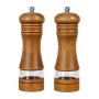 2 Piece - Premium Manual Wooden Spice Grinder Set - Multicolor