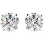 Georgini Clear Cz Round Studs