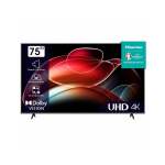 Hisense 75" A6K 4K Uhd Smart Tv With Hdr & Dolby Digital