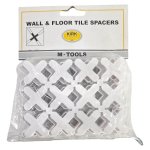 Kirk Plastic Tile Spacers 8MM White 60 Piece