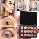 15-COLOR Contour Concealer Palette Long-lasting Full Coverage Cream Concealer Skin Tone Correcting Makeup Kit For Blemish Cover