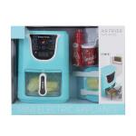 Toy Air Fryer Play Set Green 8PCS
