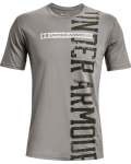 Men's Ua Vertical Signature Short Sleeve - Concrete XXL