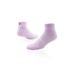 Purple Running Quarter Socks
