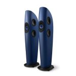 Blade Two Meta Floorstanding Speakers – Frosted Blue blue