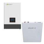 5KVA Luxpower & 5.1KWH Megatron Lithium Battery