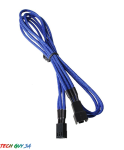 BitFenix.com Bitfenix 3 Pin Fan Cable Extension 60CM Blue