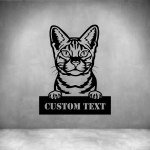 Ocicat With Custom Text - 450MM Grey