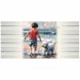 70CM Bolster Cushion Boy At Beach Deut 32:10