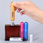 5ML Portable Perfume Spray Bottle - Refillable MINI Atomizer For Travel - Cosmetic Pump Dispenser - Convenient And Easy To Use