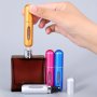 5ML Portable Perfume Spray Bottle - Refillable MINI Atomizer For Travel - Cosmetic Pump Dispenser - Convenient And Easy To Use