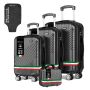 Hardshell Luggage Set With Tsa Lock & 360 Wheels