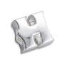 A3 - 925 Sterling Silver Letters Or Initials European Charm Beads From A-z - H - Available On 7-14 Day Back Order