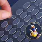 120PCS Clear Gel Display Adhesive Points Removable Double-sided Sticky Pads For Wall Hanging & Figure Display - Office Essential