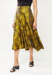 AMANDA LAIRD CHERRY Impati Skirt - Mustard & Black