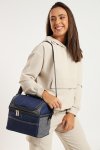 Senza Large Capacity Double Decker Thermal Lunch Bags Portable Insulated Cooler Bag