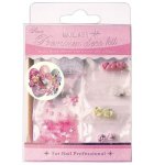 Nail Art Premium Decoration Kit Lovely Beads & Flowers