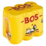 BOS Lemon Rooi Ice Tea - 6 Pack