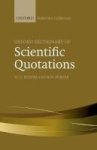 Oxford Dictionary Of Scientific Quotations Hardcover