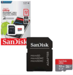 SanDisk Ultra Microsd Card With Adapter 32GB