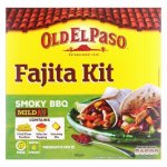 Old El Paso Mild Smoky Bbq Fajita Kit 500G