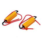 Uxcell 2PCS Load Resistor 50W 8OHM For Turn Signal LED