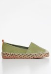 Braided Sole Espadrille - Sage