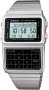 Casio Digital Databank Wrist Watch Silver And Black