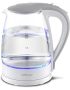 Mellerware 22300WH Glass Kettle 360 Degree Cordless White 1.8L