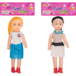 Plastic Doll 21CM Assorted Item - Single Product