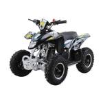 50CC 2 Stroke Air Cooled Hype Mini Quad Bike 4-10 Years - Blue - Electric Start + Pull-start