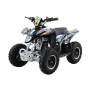 50CC 2 Stroke Air Cooled Rock Star Mini Quad Bike - Black 4-10 Years - Electric Start + Pull-start