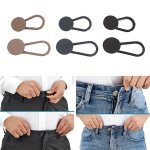 2PCS Expander Button For Extender Jeans Pants Pants Waist No Sew Instant Silicone Extender Button For Men And Women