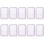 Heat-resistant Insulative Ironing Protection Mesh Cloths - Set Of 12