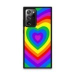 Custom Printed Tpu Cases - Samsung Galaxy Note 20 Ultra Samsung Galaxy Note 20 Ultra 5G & 39 Rainbow Heart& 39 By